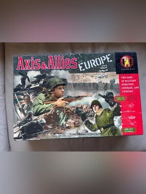 Axis & Allies Europe Board Game - Avalon Hill 12+ 2-4players